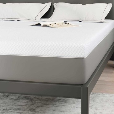 vidaXL Στρώμα μνήμης 140 x 190 cm Thick Μαλακό Ύφασμα-100% πολυέστερ