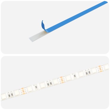 vidaXL Λωρίδα LED με LED ταινίες φωτός Μαύρο SMD5050