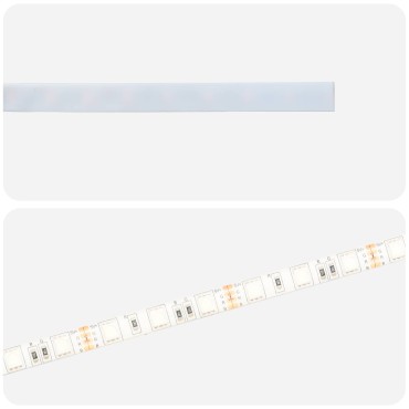 vidaXL Λωρίδα LED 2 τμχ. Μαύρο SMD5050