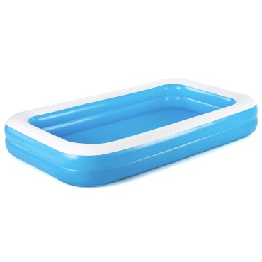 Bestway Φουσκωτή πισίνα 305 x 183 x 46 εκ Ορθογώνιος για Μπλε