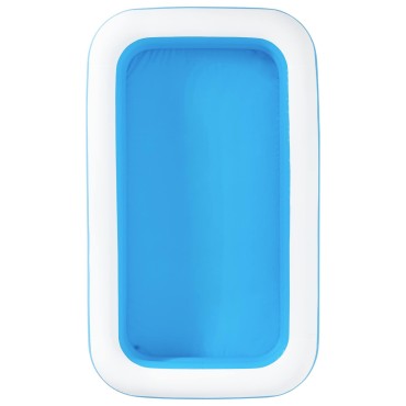 Bestway Φουσκωτή πισίνα 305 x 183 x 46 εκ Ορθογώνιος για Μπλε