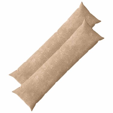vidaXL Κάλυμμα Μαξιλαριού 2 τμχ. HEERLEN Taupe 40 x 145 εκ.