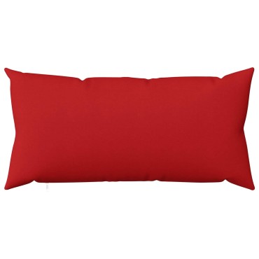 vidaXL Κάλυμμα Μαξιλαριού 2 τμχ. HEERLEN Κόκκινο 40 x 70 cm Ύφασμα