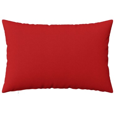 vidaXL Κάλυμμα Μαξιλαριού 2 τμχ. HEERLEN Κόκκινο 50 x 75 cm Ύφασμα
