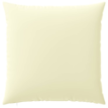 vidaXL Κάλυμμα Μαξιλαριού 2 pcs HEERLEN Κρεμ 80 x 80 cm Πολυεστέρας