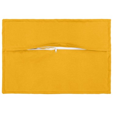 vidaXL Κάλυμμα Μαξιλαριού 2 pcs HOUTEN Απαλό Κίτρινο 40 x 60 cm