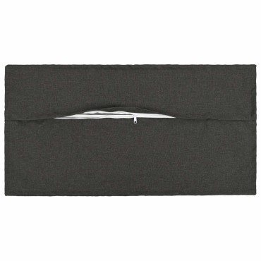 vidaXL Κάλυμμα Μαξιλαριού 2 pcs HOUTEN Σκούρο Γκρι 40 x 80 cm