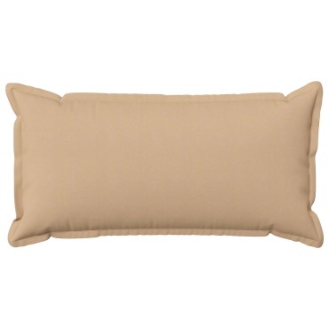 vidaXL Κάλυμμα Μαξιλαριού 2 pcs HOUTEN Κρεμ 40 x 80 cm Ψεύτικο Λινό