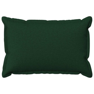 vidaXL Κάλυμμα Μαξιλαριού 2 pcs HOUTEN Σκούρο Πράσινο 50 x 80 cm
