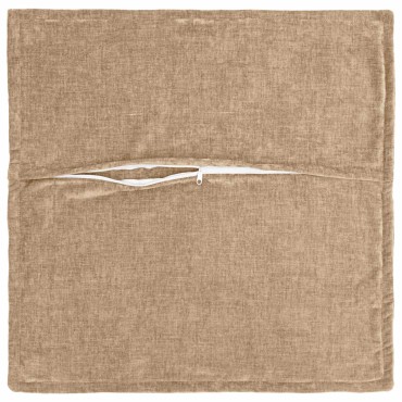 vidaXL Κάλυμμα Μαξιλαριού 2 τμχ. HOUTEN Taupe 65 x 65 εκ.