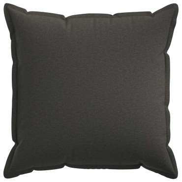 vidaXL Κάλυμμα Μαξιλαριού 2 pcs HOUTEN Σκούρο Γκρι 80 x 80 cm
