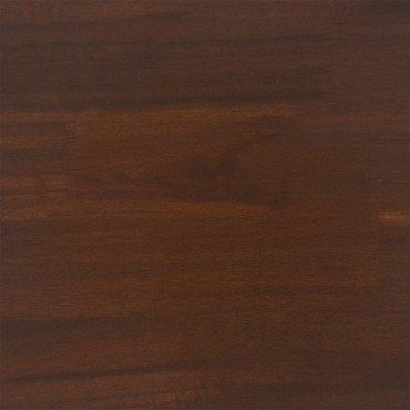 vidaXL 80x80x75cm Στερεό Ξύλο Ακακίας Σκούρο Καφέ και Λευκό