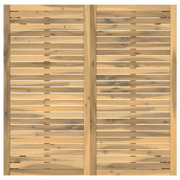 vidaXL Τραπέζι δείπνου κήπου Λευκό 110x108,5x75 εκ 1 τεμ.