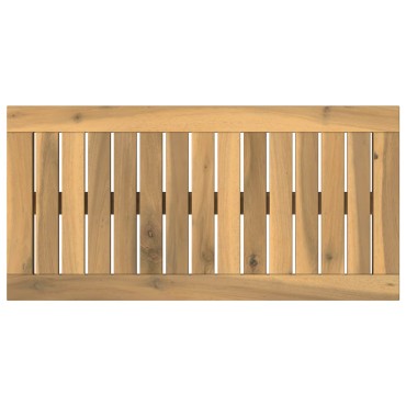 vidaXL Καπάκι τραπεζιού 60,5x30x2cm Ορθογώνιος Λευκό