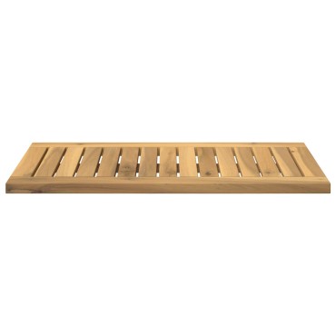 vidaXL Καπάκι τραπεζιού 60,5x30x2cm Ορθογώνιος Λευκό