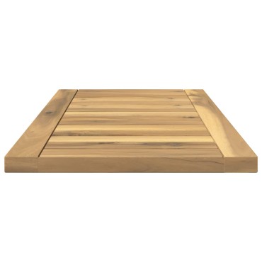 vidaXL Καπάκι τραπεζιού 60,5x30x2cm Ορθογώνιος Λευκό