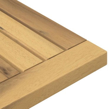 vidaXL Καπάκι τραπεζιού 60,5x30x2cm Ορθογώνιος Λευκό