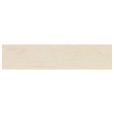 vidaXL Σκαλοπάτι 4 τεμ. 110 x 25 x 2 cm Λευκό Στερεό Ξύλο Δρυός