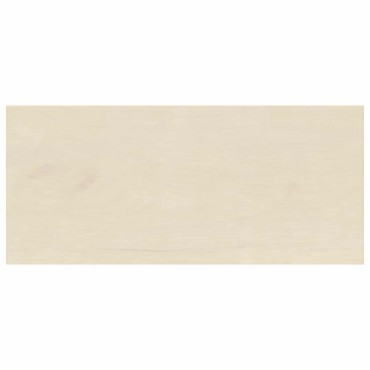 vidaXL Παράθυρα 2 τμχ. Λευκό 100 x 40 x 2 cm Στερεό Ξύλο Δρυός