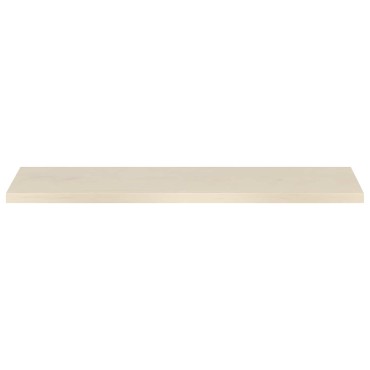 vidaXL Παράθυρα 2 τμχ. Λευκό 160 x 40 x 2 cm Στερεό Ξύλο Δρυός