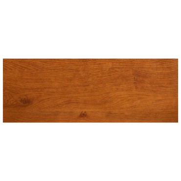 vidaXL Παράθυρα 2 τμχ. Καφέ 120 x 40 x 2 cm Στερεό Ξύλο Δρυός
