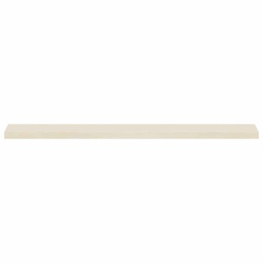 vidaXL Παράθυρα 2 τμχ. Λευκό 140 x 15 x 2 cm Στερεό Ξύλο Δρυός