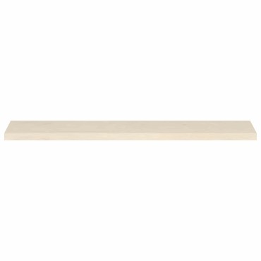 vidaXL Παράθυρα 2 τμχ. Λευκό 140 x 30 x 2 cm Στερεό Ξύλο Δρυός