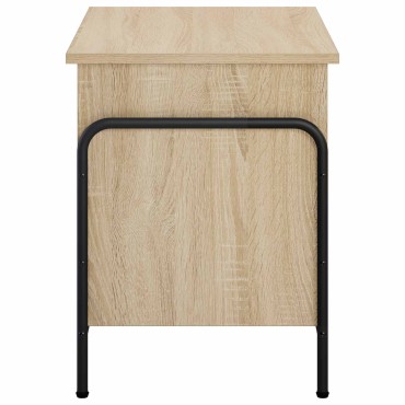vidaXL Κουτί αποθήκευσης Sonoma Δρυς 80x40x49,5 εκ