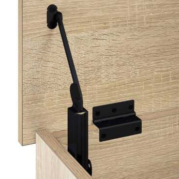 vidaXL Κουτί αποθήκευσης Sonoma Δρυς 80x40x49,5 εκ