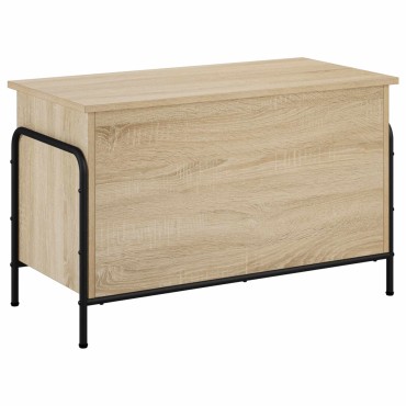vidaXL Κουτί αποθήκευσης Sonoma Δρυς 80x40x49,5 εκ
