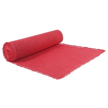vidaXL Ρολό από Τζute 50 x 2500 εκ Κόκκινο