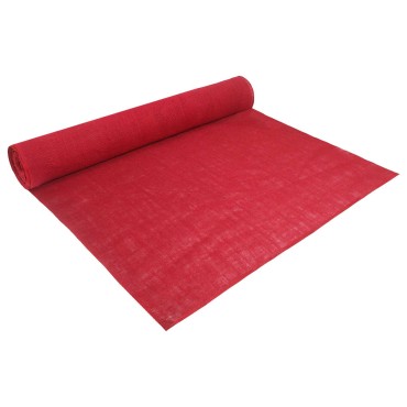 vidaXL Ρολό από Τζute 100 x 1000 cm Κόκκινο