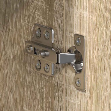 vidaXL Καθρέφτης Ντουλάπα Μπάνιου TULUM Δρύς Sonoma 60x16,5x78 εκ 1 τεμ.