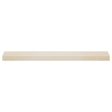 vidaXL Παράθυρα 2 τμχ. Λευκό 100 x 15 x 2 cm Στερεό Ξύλο Δρυός