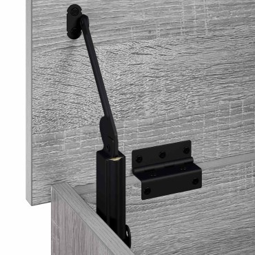 vidaXL Κουτί αποθήκευσης Γκρι Sonoma 80x40x49,5 εκ