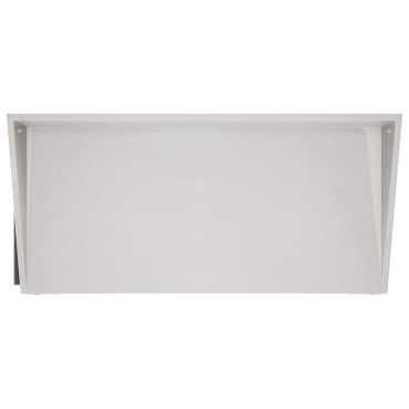 vidaXL Τραπέζι Φυτεύσεων με Ρόδες 96 x 50 x 89 εκ. Ανοξείδωτο Ατσάλι