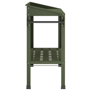vidaXL Τραπέζι Φυτεύσεων με Ρόδες 96 x 50 x 89 εκ.