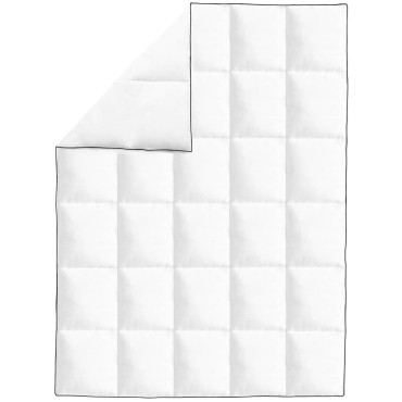 vidaXL Πάπλωμα 135 x 200 cm Χειμώνας Λευκό Αναπνεύσιμο