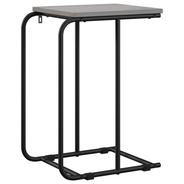 vidaXL Τραπεζάκι Πλευράς Γκρι Sonoma 40x31x55 εκ 1 τεμ.