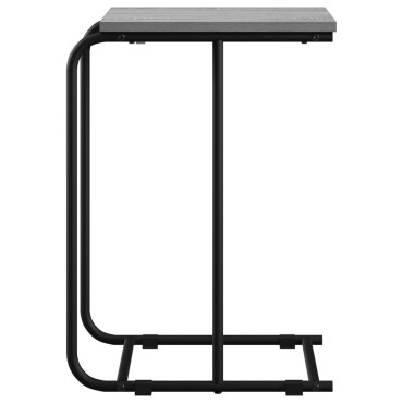 vidaXL Τραπεζάκι Πλευράς Γκρι Sonoma 40x31x55 εκ 1 τεμ.