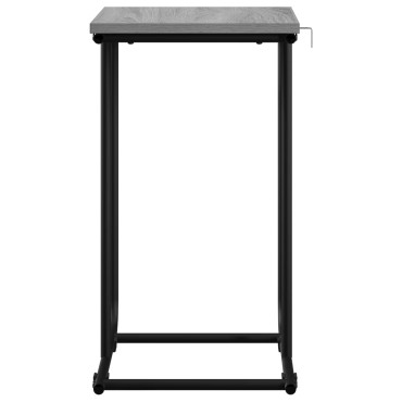 vidaXL Τραπεζάκι Πλευράς Γκρι Sonoma 40x31x55 εκ 1 τεμ.