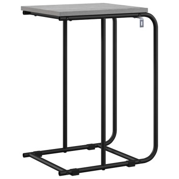 vidaXL Τραπεζάκι Πλευράς Γκρι Sonoma 40x31x55 εκ 1 τεμ.