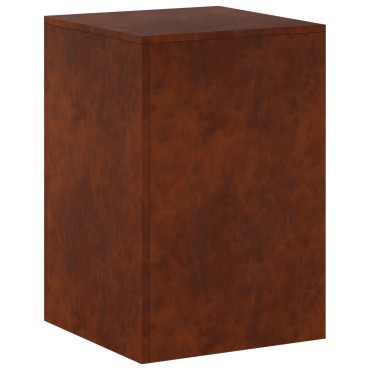 vidaXL Βάση φυτών Σκ rusty 40 x 40 x 60 cm Ατσάλι Σκληρυθέν στον Αέρα