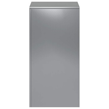 vidaXL Βάση φυτών Ασημί 40 x 40 x 80 cm Ατσάλι