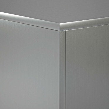 vidaXL Βάση φυτών Ασημί 40 x 40 x 80 cm Ατσάλι