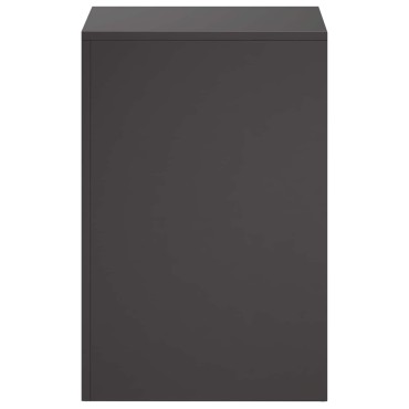 vidaXL Βάση φυτών 2 pcs Μαύρο 40 x 40 x 60 cm Ατσάλι