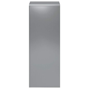 vidaXL Βάση φυτών 2 pcs Ασημί 30 x 30 x 80 cm Ανοξείδωτο Ατσάλι