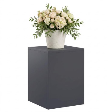 vidaXL Βάση φυτών Ανθρακί 30 x 30 x 40 cm Ανοξείδωτο Ατσάλι