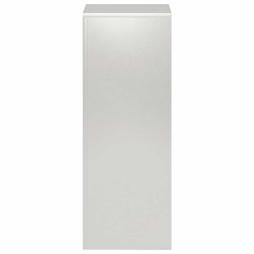 vidaXL Βάση φυτών Ασημί 30 x 30 x 80 cm Ατσάλι