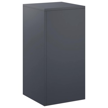 vidaXL Βάση φυτών Ανθρακί 30 x 30 x 60 cm Ανοξείδωτο Ατσάλι